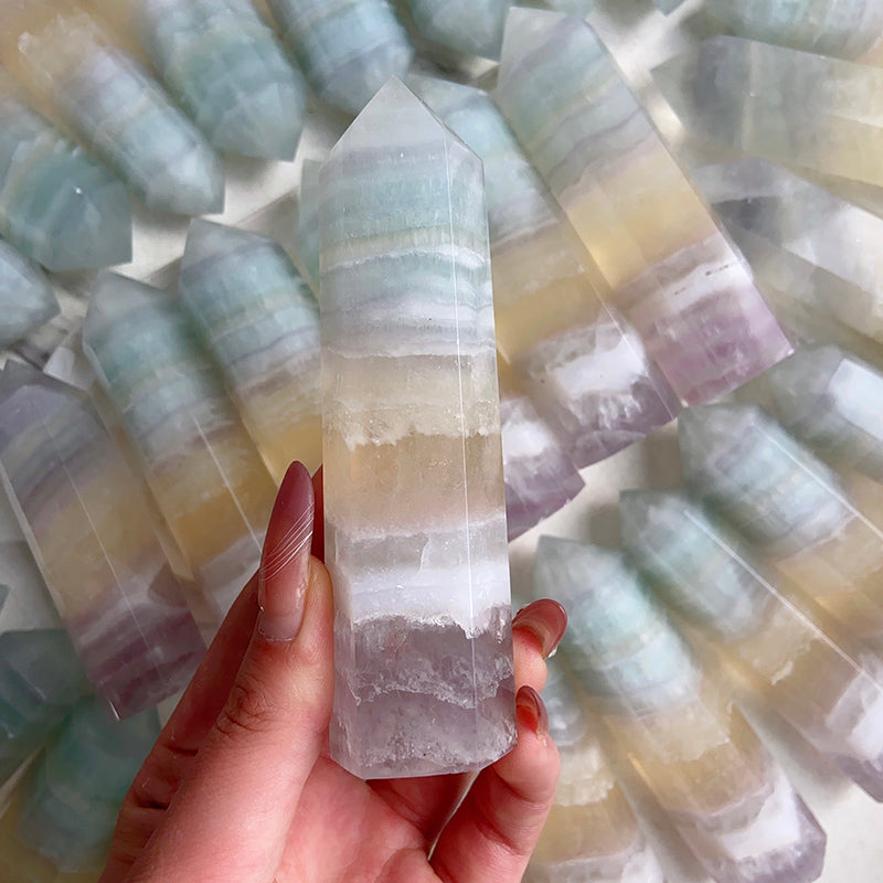 Natural Fluorite Tower/Point