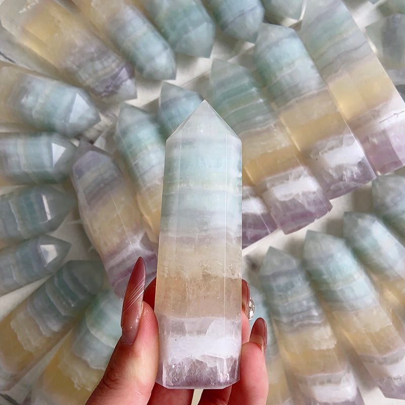 Natural Fluorite Tower/Point