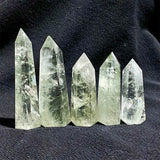 Natural Green Quartz Crystal Tower