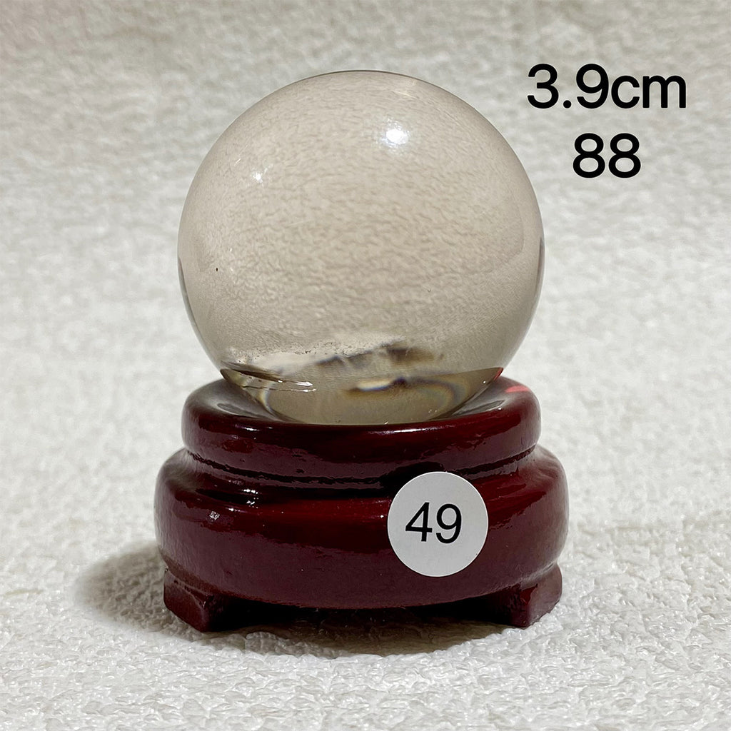 Natural Smokey Quartz Crystal Sphere