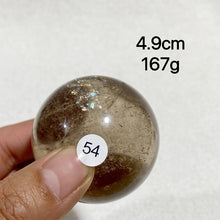 Load image into Gallery viewer, Natural Smokey Quartz Crystal Sphere