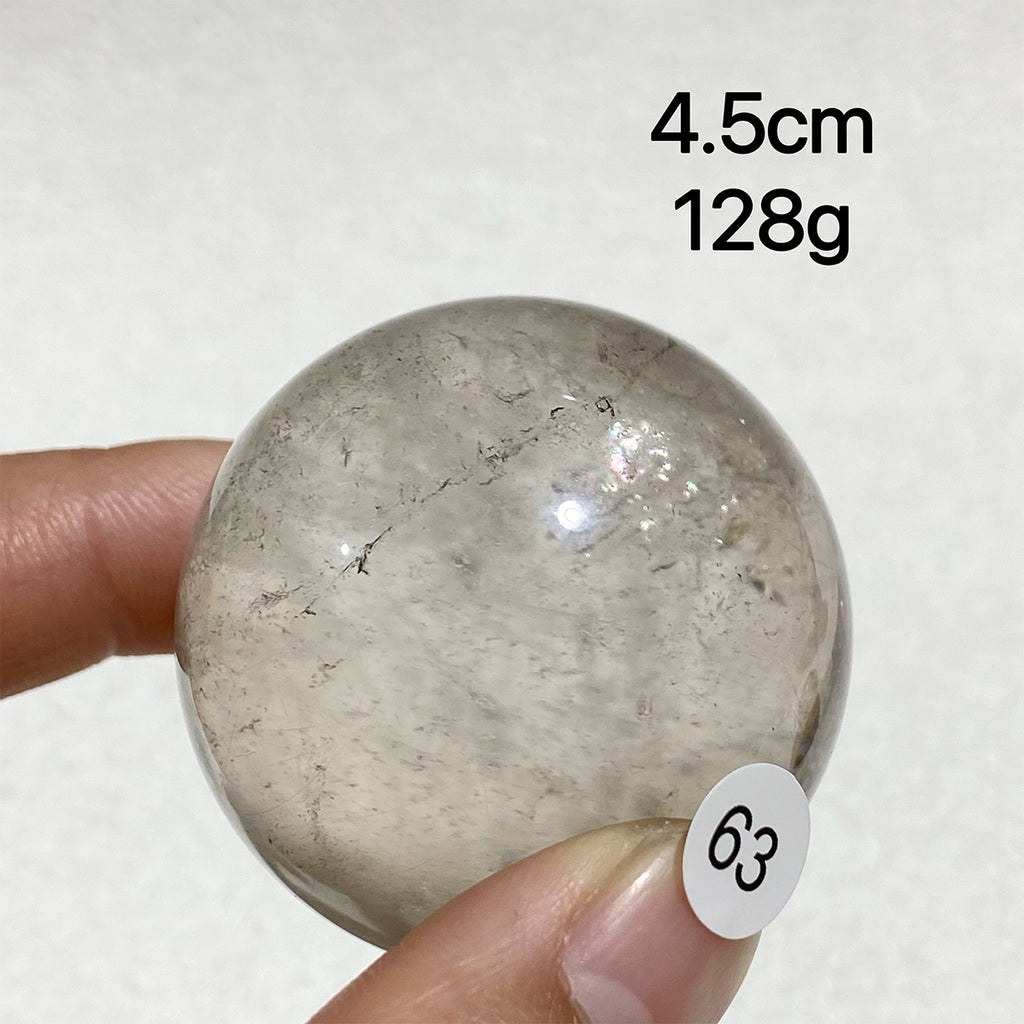 Natural Smokey Quartz Crystal Sphere