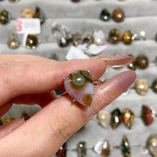 Load image into Gallery viewer, Ocean Jasper Adjustable Size S925 Rings