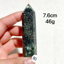 Load image into Gallery viewer, Natural Seraphinite Crystal Tower