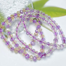 Load image into Gallery viewer, Amethyst With Citrine Beads Bracelet