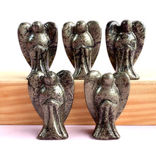 Load image into Gallery viewer, Pyrite Angel Carvings