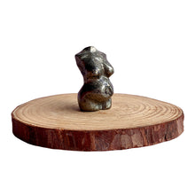 Load image into Gallery viewer, Pyrite Pregnant Woman Body Carvings