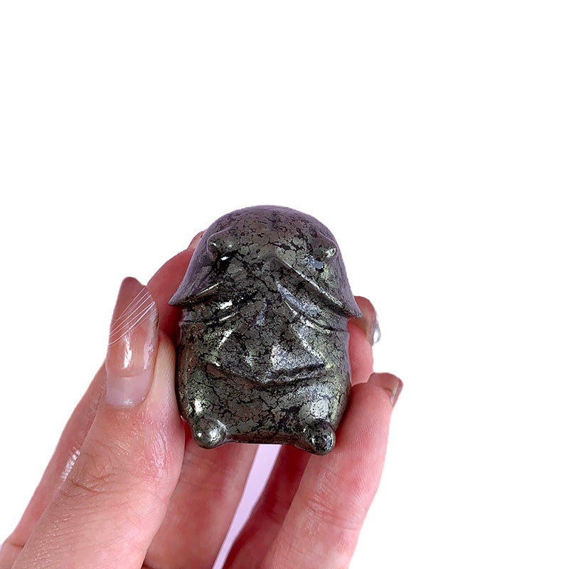 Pyrite Cute Carving