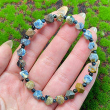 Load image into Gallery viewer, Pietersite Faceted Beads Bracelet