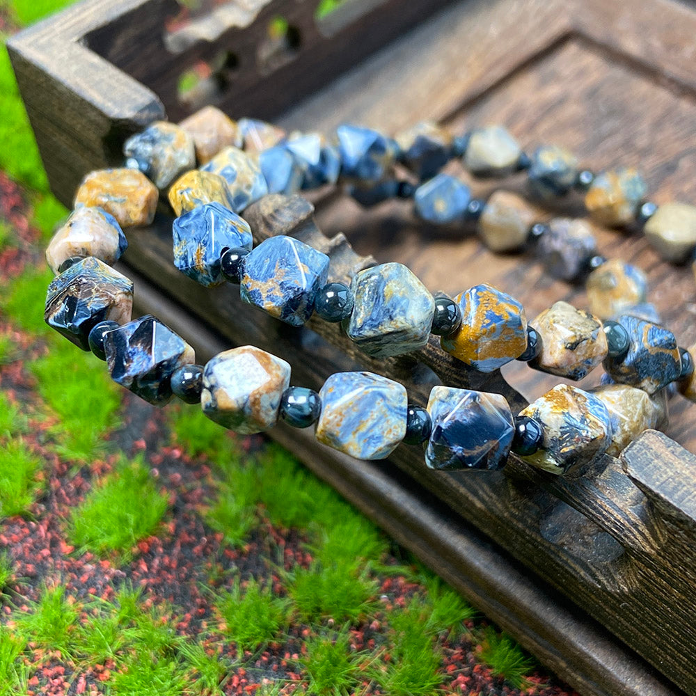 Pietersite Faceted Beads Bracelet