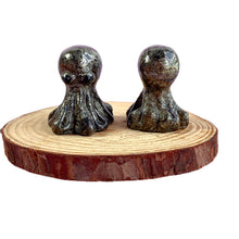 Load image into Gallery viewer, Pyrite Octopus Carving