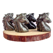 Load image into Gallery viewer, Pyrite Unicorn Carvings