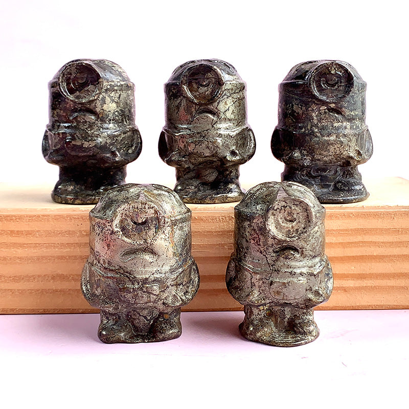 Pyrite Minions Carvings