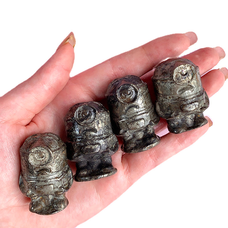 Pyrite Minions Carvings