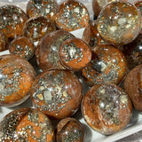 Beautiful Pyrite Garden Spheres