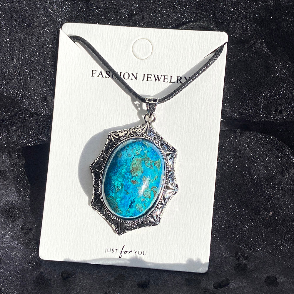 Beautiful Azurite Pendant Jewellry