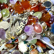 Load image into Gallery viewer, Crystals Pendant Confetti Gemstone Necklace Scoop