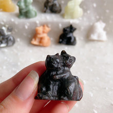 Load image into Gallery viewer, Different Materials Cuddle Cats Carvings