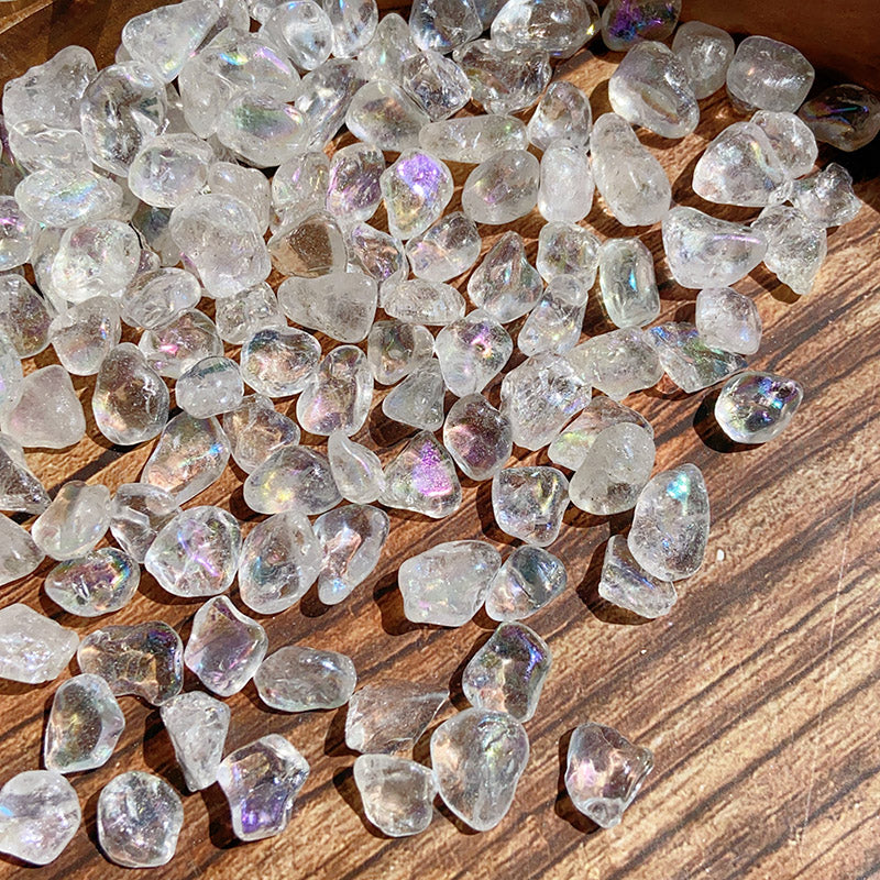 Aura Clear Quartz Chips