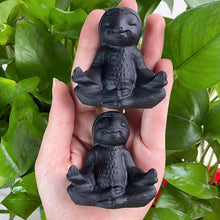 Load image into Gallery viewer, Cute Obsidian Sloth Carvings