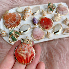 Load image into Gallery viewer, Nature Shell Pendants $10/8PCS