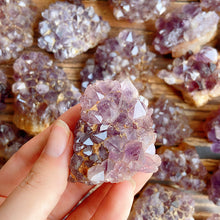 Load image into Gallery viewer, Natural Amethyst Cluster