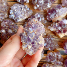 Load image into Gallery viewer, Natural Amethyst Cluster