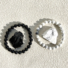 Load image into Gallery viewer, Different Materials Crystal Bracelet &amp; Raw Stone Set