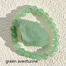 Load image into Gallery viewer, Different Materials Crystal Bracelet &amp; Raw Stone Set