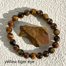 Load image into Gallery viewer, Different Materials Crystal Bracelet &amp; Raw Stone Set