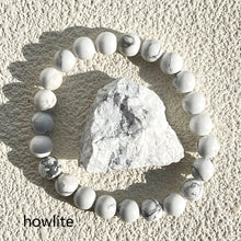 Load image into Gallery viewer, Different Materials Crystal Bracelet &amp; Raw Stone Set