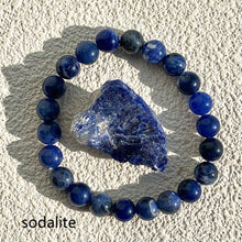 Load image into Gallery viewer, Different Materials Crystal Bracelet &amp; Raw Stone Set