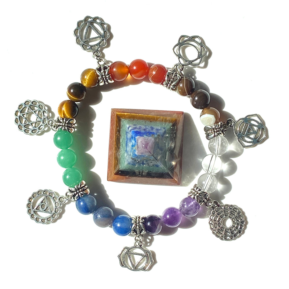 Seven Chakra Series Bracelet Set