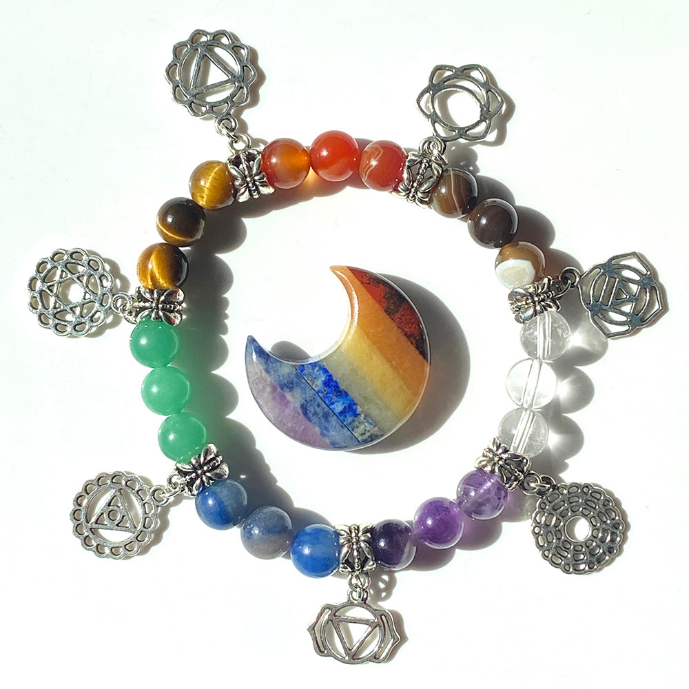 Seven Chakra Series Bracelet Set