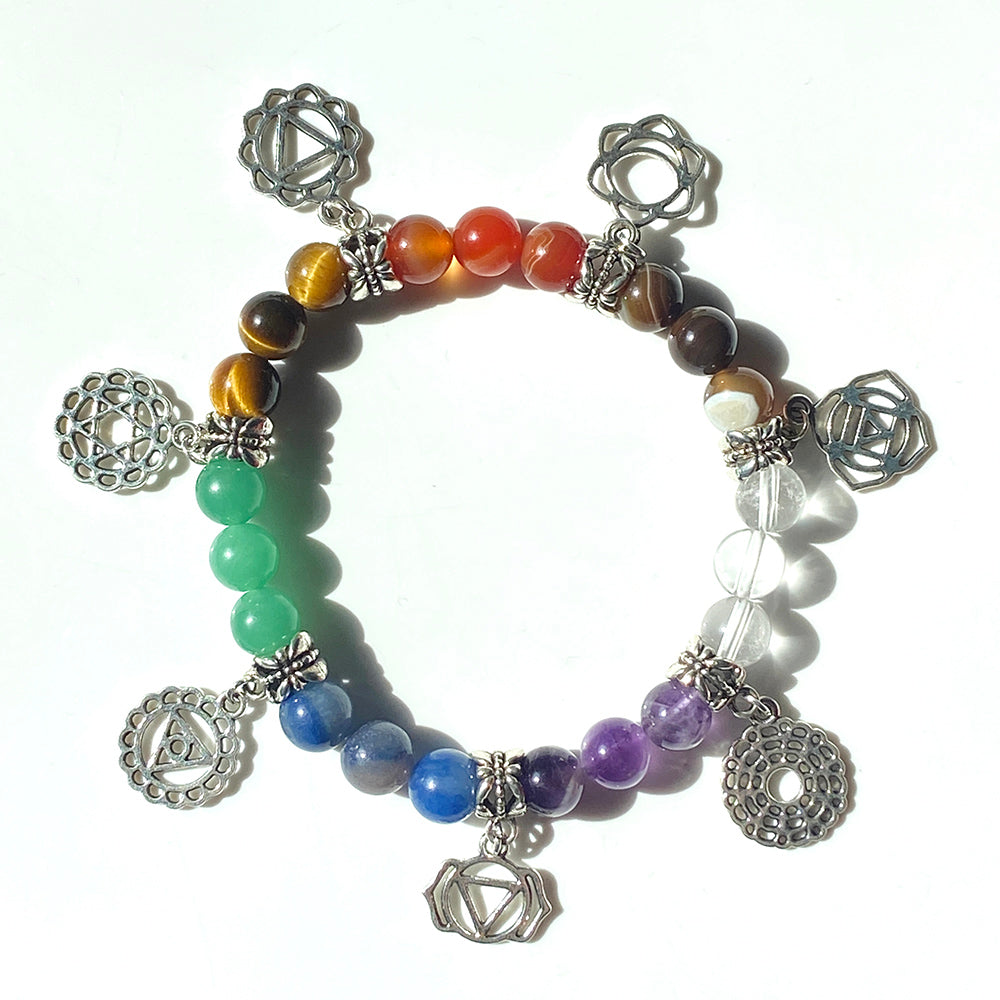 Seven Chakra Series Bracelet Set