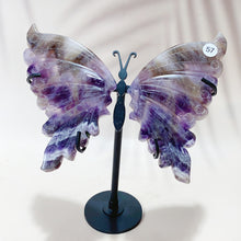 Load image into Gallery viewer, Dream Amethyst Butterfly Wings Home Decoration Crystal Crafts Healing Energy Gemstone Home Furnishings Gift