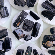 Load image into Gallery viewer, Natural Balck Tourmaline Raw Stone