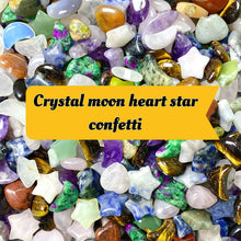 Load image into Gallery viewer, Crystal Mini Moon Heart Star Confetti