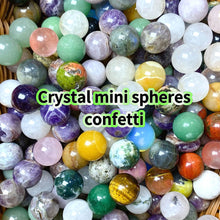 Load image into Gallery viewer, Crystal Mini Sphere Gemstone Conffeti