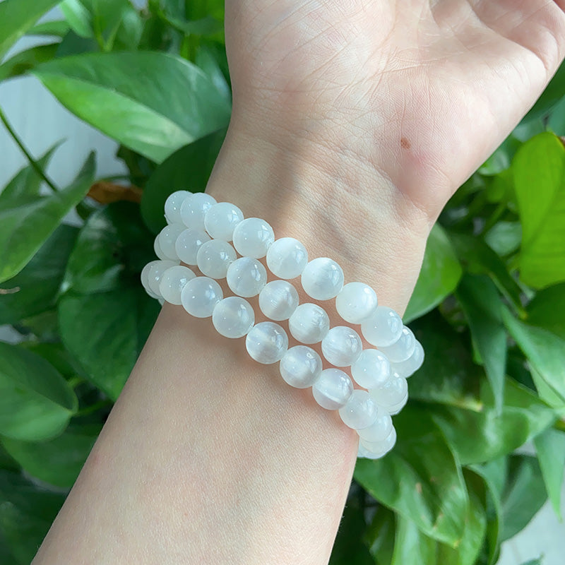 Dopamine Ccolor Selenite Bracelets