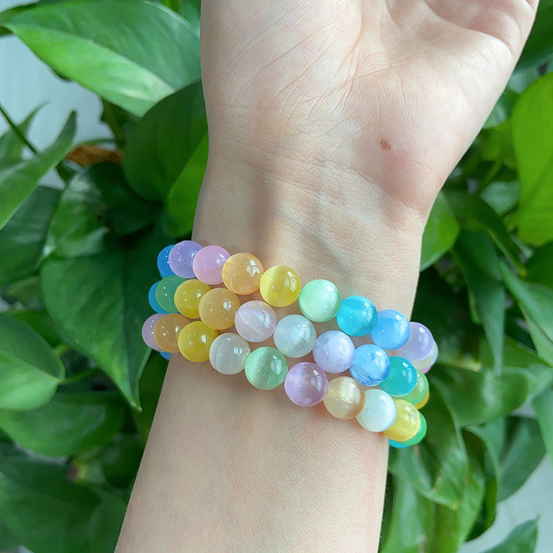 Dopamine Ccolor Selenite Bracelets