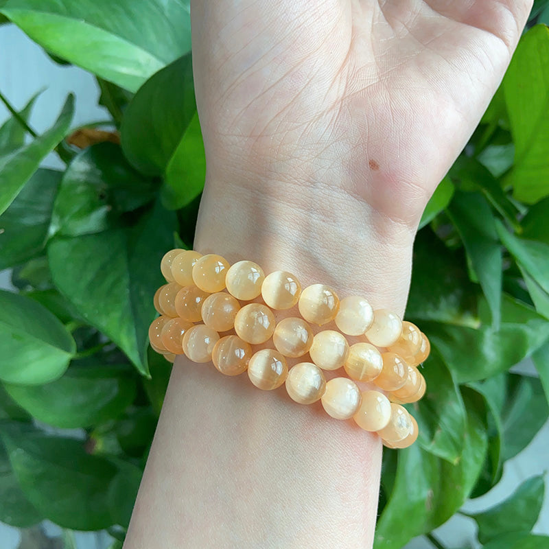 Dopamine Ccolor Selenite Bracelets