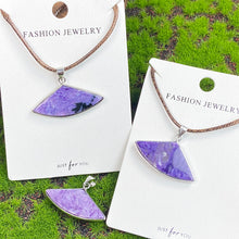 Load image into Gallery viewer, Beautiful Charoite Pendant Jewellry