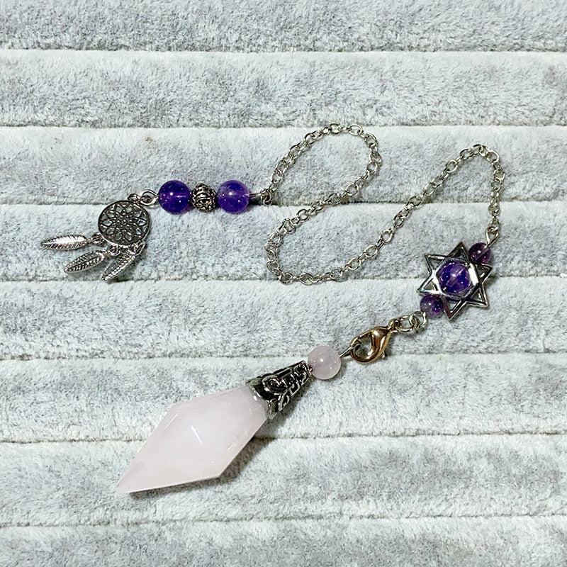 Different Materials Crystal Pendulums