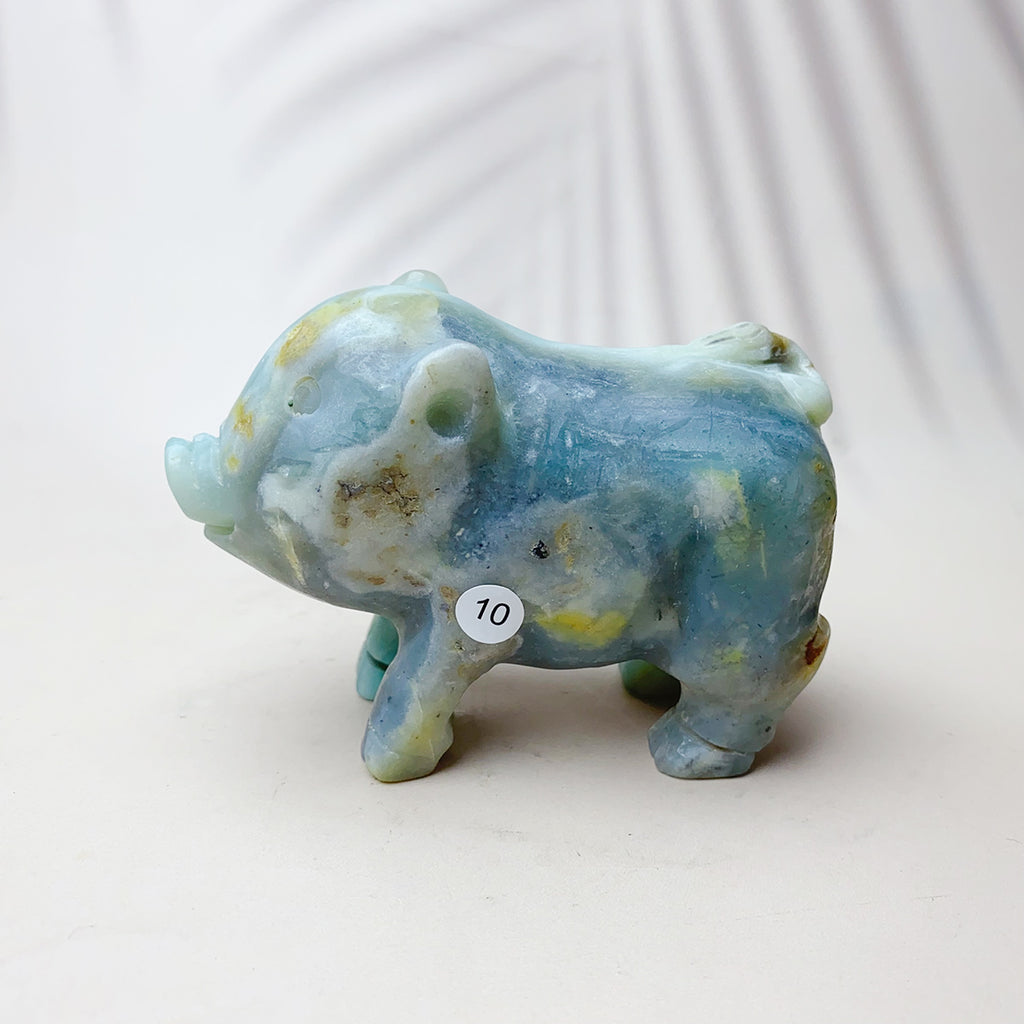 Caribbean Crystal Carving Animal  Puppy