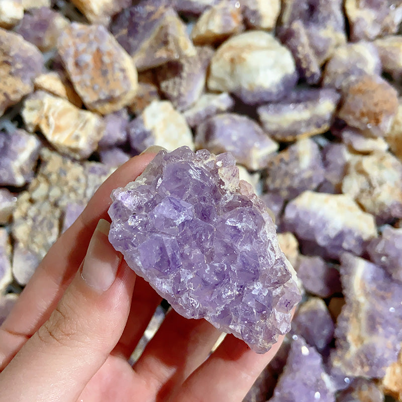 Lavender Amethyst Cluster