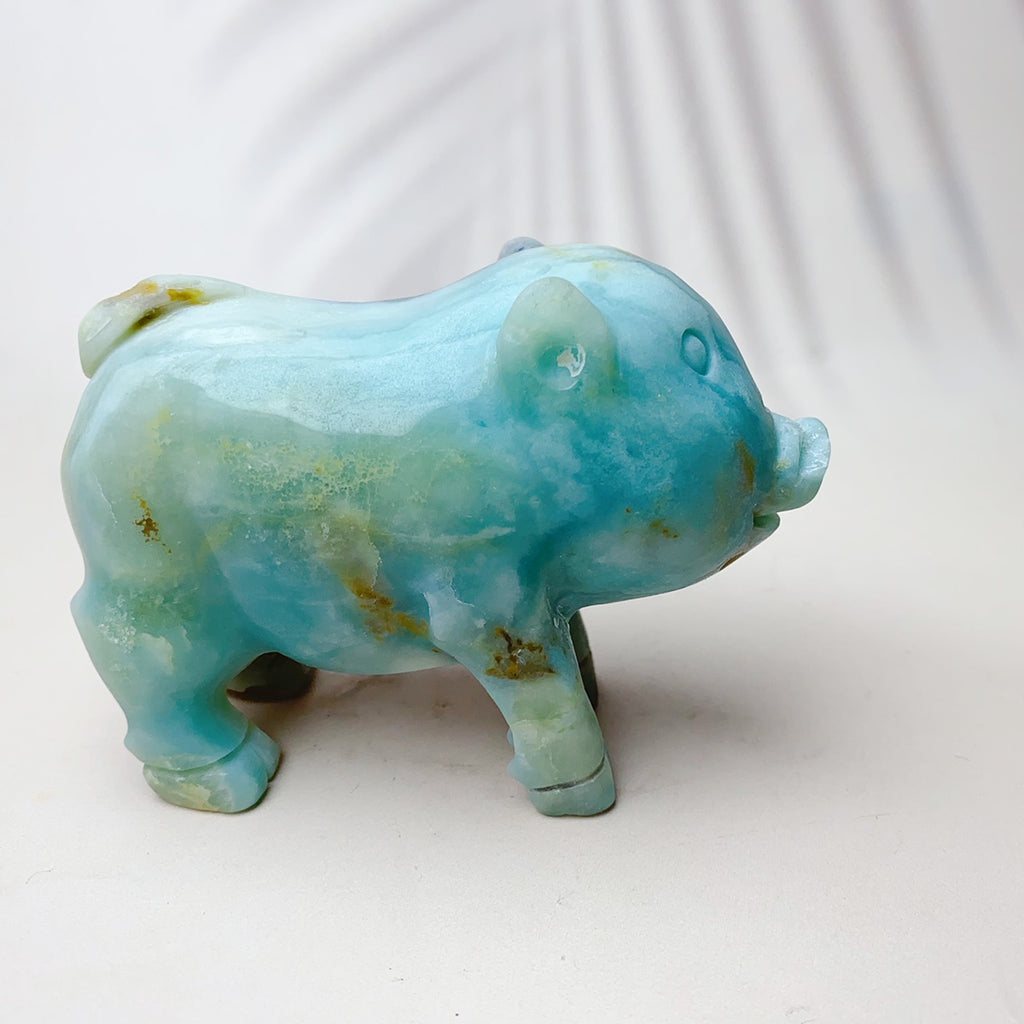 Caribbean Crystal Carving Animal  Puppy