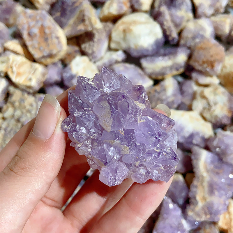 Lavender Amethyst Cluster