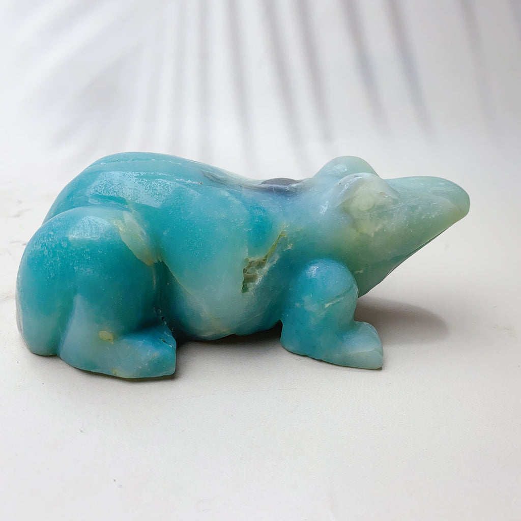 Caribbean Crystal Carving Animal  Puppy