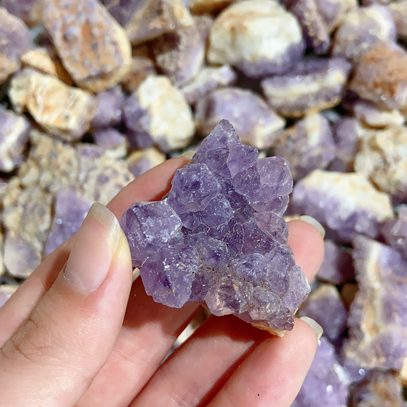 Lavender Amethyst Cluster